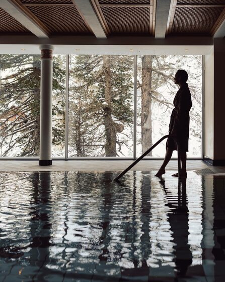Wellness hotel Obertauern ::: relax in pool and saunas 