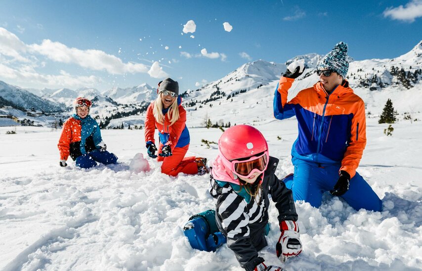 Winter holidays with kids, offer for families Obertauern