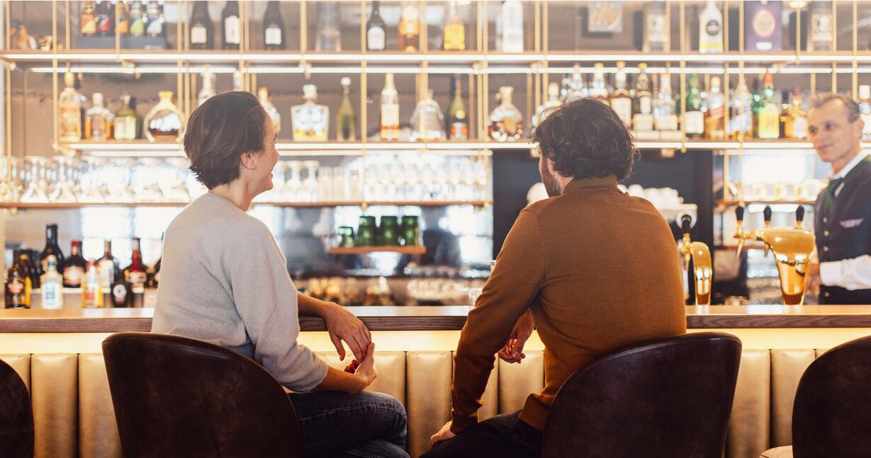 Edle Bar in Obertauern - Apré Ski Drink im Römerhof